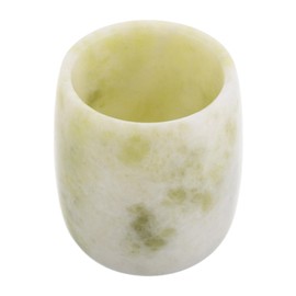 NOLITOY Natural Crystal Tea Cup Set Straight Design Home Office Use Kung Fu Tea Cup Decorative Crystal Mugs