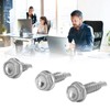 150PCS 304 Stainless Steel Self Tapping Screws Wafer Head Hex