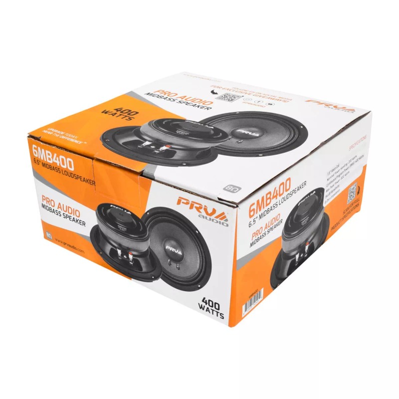 PRV Audio 6MB400 Midbass Pro Audio 6.5' Speaker 8 Ohm
