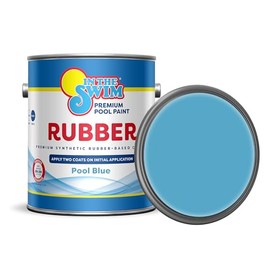 In The Swim Synthetic Rubber-Base Pool Paint - Pool Blue 1 Gallon (Old Packaging)