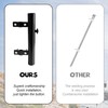 Motorhome Flag Holder, Adjustable Metal Flag for Flag Decoration, Ideal