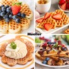 Mueller Heart 5 Waffle Maker, Norwegian Waffle Iron, Adjustable Browning