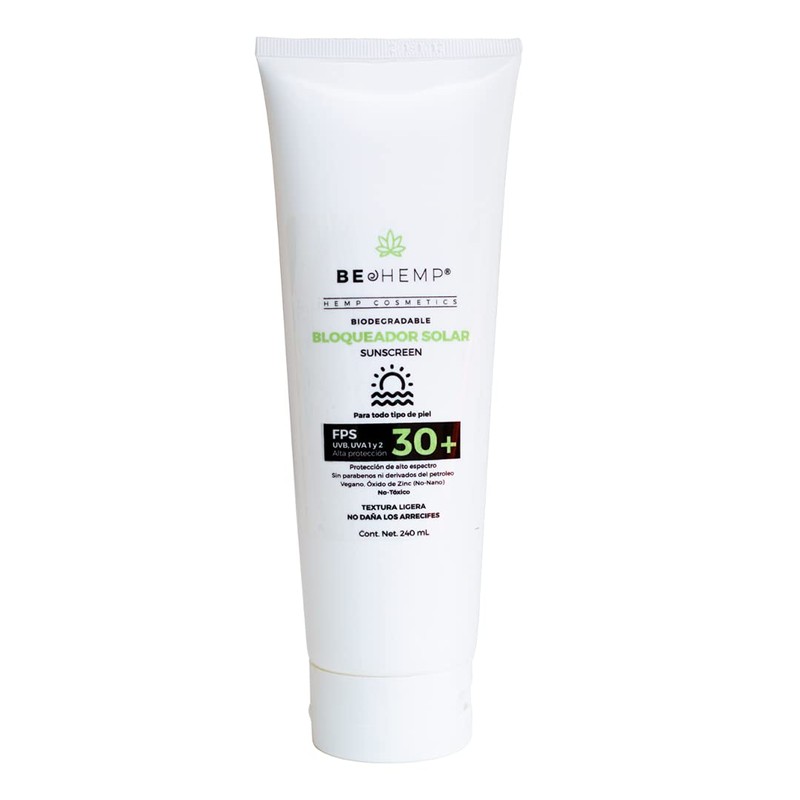 Protector Solar Vegano Facial y Corporal con Protección UVA-UVB 240g