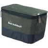 Kawadomi Seisakusho Bicycle 2-Tier Front Basket Cover Denim Pattern (Wide
