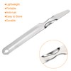 MECCANIXITY Staple Remover Tools, Flat Staplers Puller Stainless Steel for