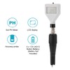 Soil PH Meter with Backlit LCD Display Multipurpose Fruit Meat