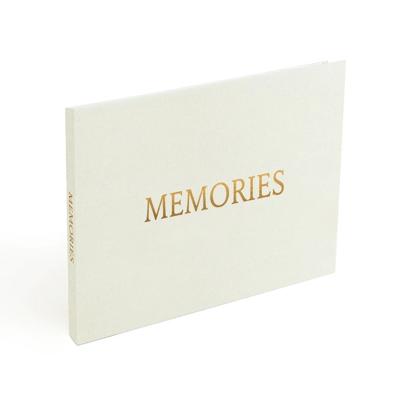 7 Inch Digital Wedding Video Album, Linen Hardcover Video Book