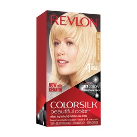 Revlon ColorSilk Hair Color, 03 Ultra Light Sun Blonde 1 ea (Pack of 3)