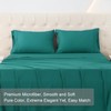 MICORAL Full Bed Sheets Set, Soft Breathable Bedding Sheet Set,