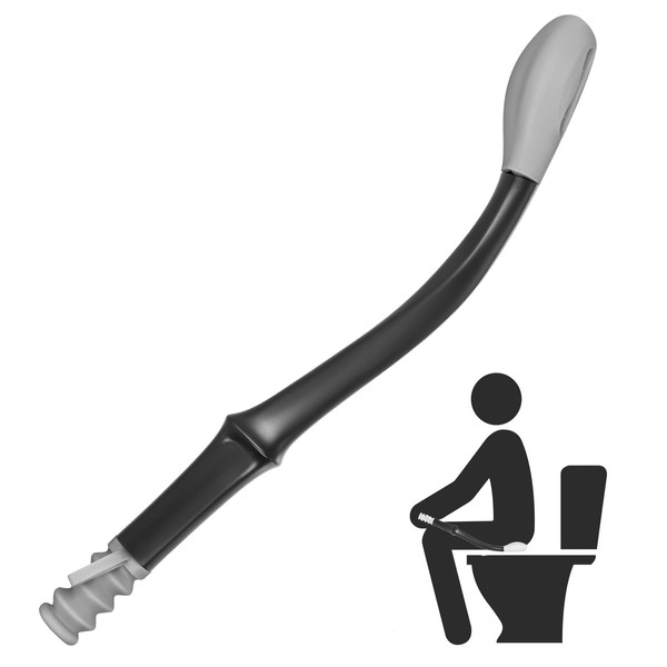 LAOJU Toilet Aids Tools Butt Wiper Long Handle Toilet Aids