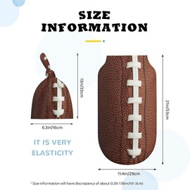 Football Newborn Baby Swaddle Blanket with Beanie Hat Baby Receiving Blanket Soft Baby Sleep Sack Baby Wraps Blankets Gifts for Boys Girls Infant