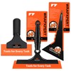 WRAPXPERT Window Tint Tools Kit, 3-Step Professional Window Tint Squeegee