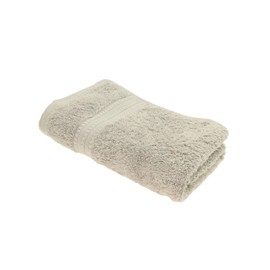 Julie Julsen® Organic Towel Set, 6 Hand Towels Available in 32 Colours, Soft and Absorbent, Silver, 50 x 100 cm
