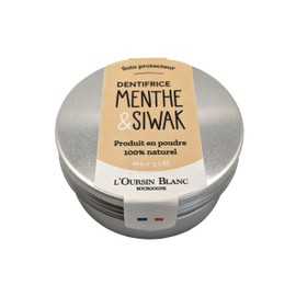 Mint & Siwak Powder Toothed Pasta, 60 g, Ayurvedic, Natural Protective and Brightening Care