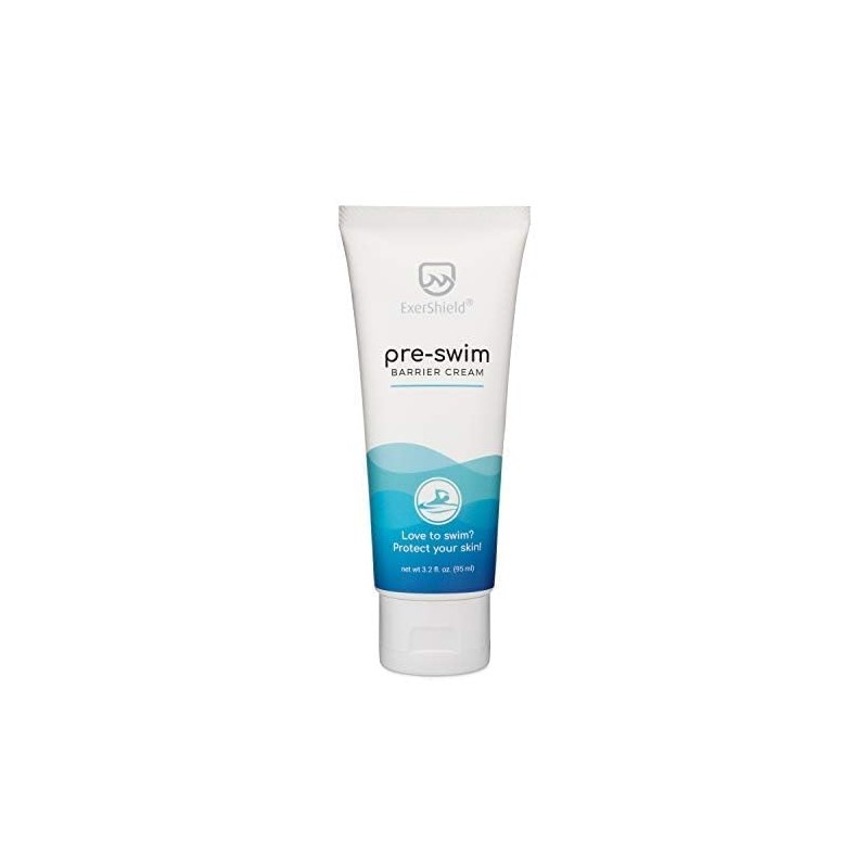 Exershield- Loción pre-natación: crema protectora para nadadores: protege la piel