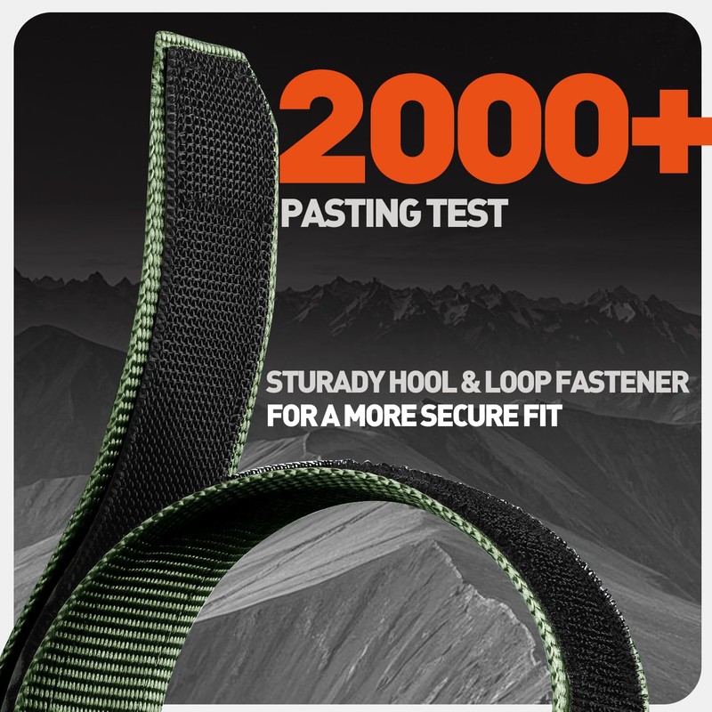 IDW13,IDW16,IDW19,IDW17 Smartwatch Bands, Nylon Sports Strap with Woven Design for