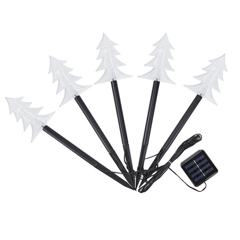 Solar Christmas Star Lights Outdoor Energy Saving Waterproof Solar Powered