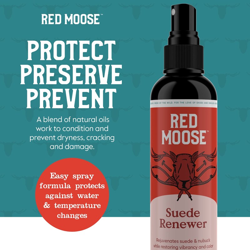 RED MOOSE Suede Renew - Suede Shoe Refresher and Boot