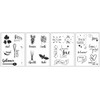 Rayher 67319000 5x DIN A4 Transfer Paper with Templates L'amour/la