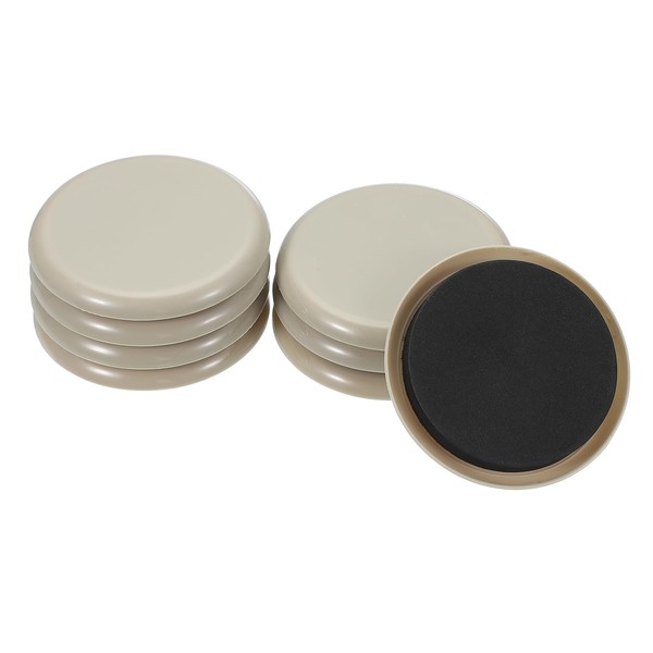 PATIKIL 3 1/2" Furniture Sliders, 8 Pcs Reusable Furniture Sliders