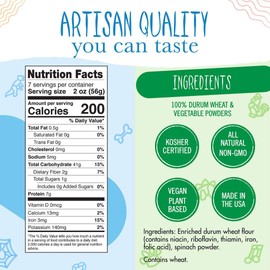 Pastabilities Thanks a Million Pasta, Fun Dollar Sign Shaped Noodles for Kids & Gifts, Non-GMO Natural Wheat Pasta 14 oz (4 Pack)