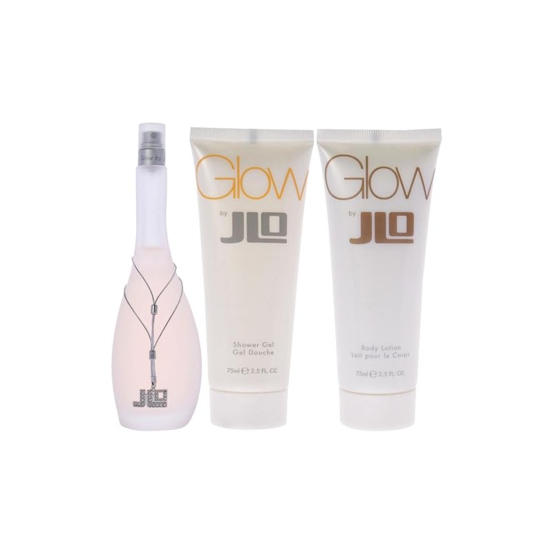 Jennifer Lopez Glow Fragrance Set, 3 Count