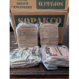 SOPAKCO Mre Lot Of 5 Singles SOPKCO With Heat Sleeve 2027