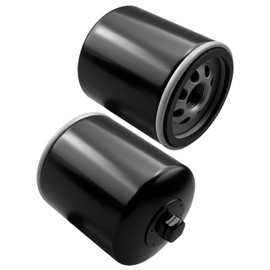 HUFEWU Motorcycle Oil Filter Fit for Harley Davidson Motorcycle 2002-2021 Replace KN171B, Motorcycles Road Glide Accessories 2 Pack