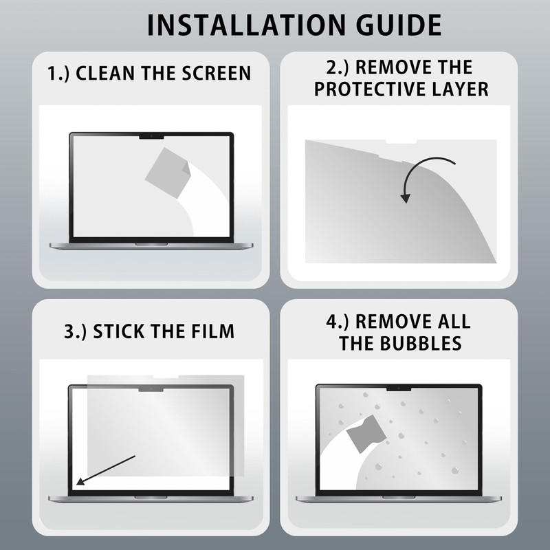 MyGadget 2x Screen Protector Crystal Clear HD compatible with Apple