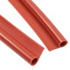 Silicone P-Gasket Seal, 0.45x0.9 Inch, 26Ft