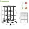 smusei Water Bottle Organizer 3 Tier Free Standing Water Bottle