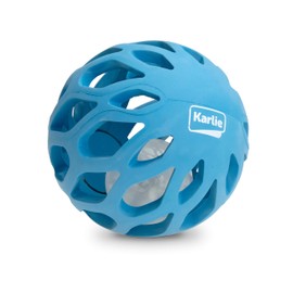 Karlie Mesh Ball with TPR LED Light Ball Diameter 11.5 cm Blue