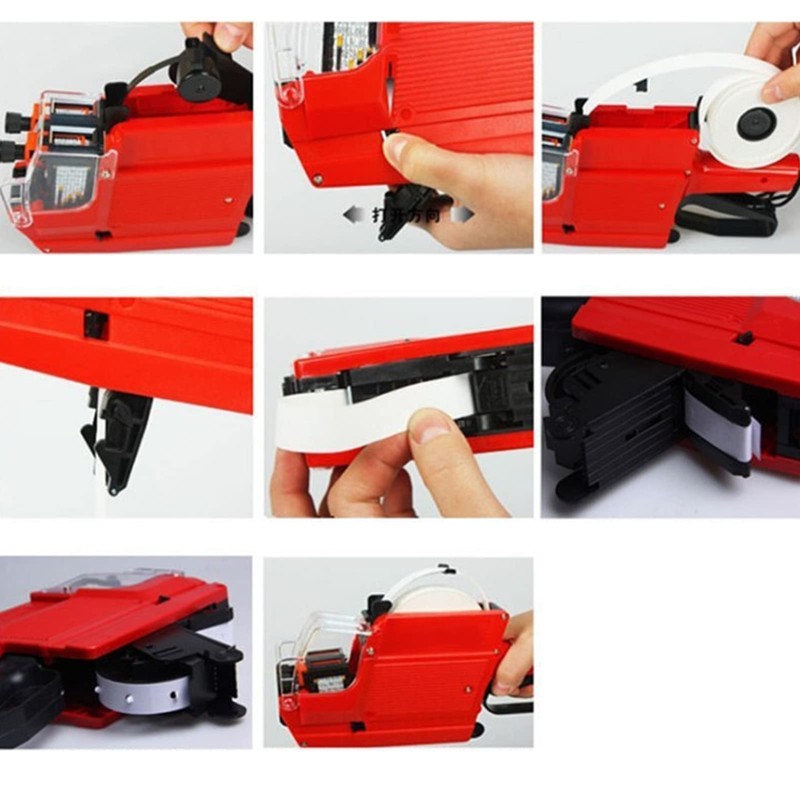 Price Labelling Gun, 10 Digits, 2 Lines, Labeler, Marker, Fixing