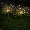 Solar Lights Outdoor, 2 Pack Solar Firework Lights Outdoor –
