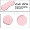 8 Pieces Pink Eye Sleep Coverings Sleep,Sleep Shade Blindfold Soft