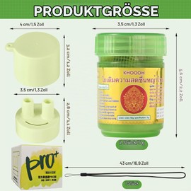 10g Scented Tin Compound Thai Herbal Inhaler