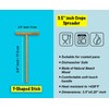 Kuchengerate 3.5 inc Crepe Spreader and 12 inc Wooden Spatula