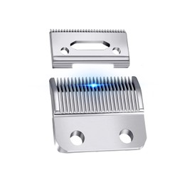 VOTMONI Professional Replacement Clipper Blades Precision 2 Holes Adjustable Clipper Blade Detachable Trimmer Replacement Blade Stainless Steel Replacement Blade, Senior Cordless Clipper Blade