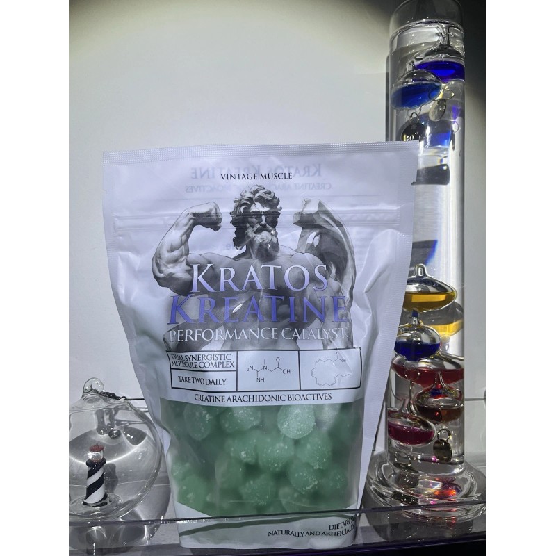 Vintage Muscle Kratos Micronized Creatine Gummy’s W/Arachidonic Acid By Vintage