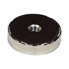 Wake Sangyo NMG-025 Neodymium Magnet Yoke with Hole, Round Magnet,