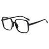 Firmoo Blue Light Blocking Glasses for Women/Men, Black Square Frame