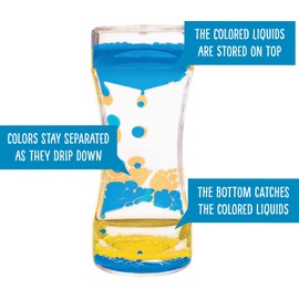Teacher Created Resources Blue & Yellow Liquid Motion Bubbler