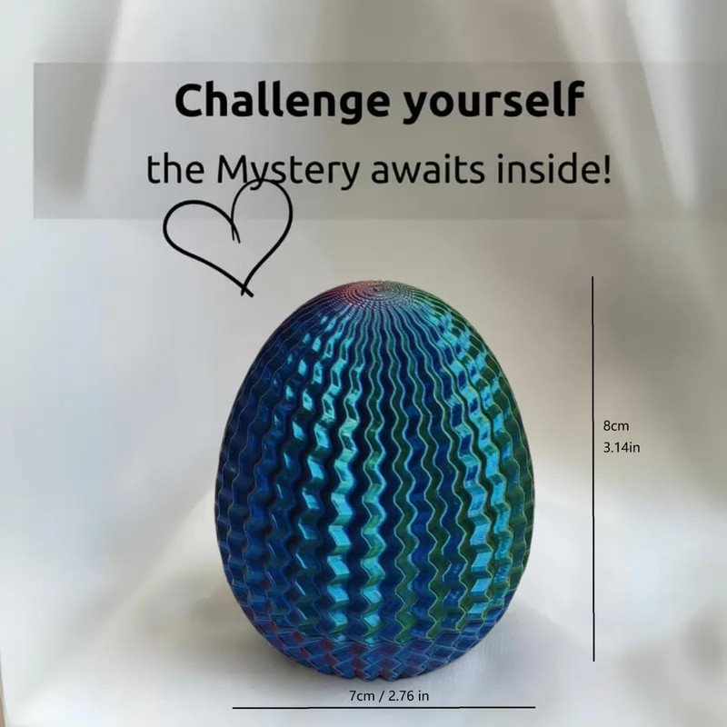 Easter 2026 Mystery Egg Maze Box Gift, Money Puzzle Box