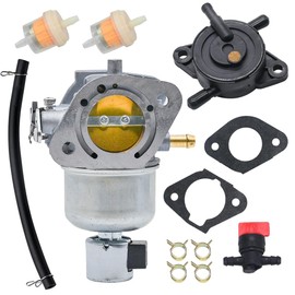 JDLLONG FR691V Carburetor Fit for Kawasaki FS691V FS651V FR651V Engines Replace 15004-0829 15004-0985 Carb with Fuel Pump