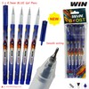 WIN Boost-ST Gel Pens, BLUE, 0.7mm Fine Point, Pack of
