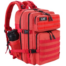LHI Military Tactical Backpack for Men and Women 45L Army 3 Days Assault Pack Bag Large Rucksack with Molle System