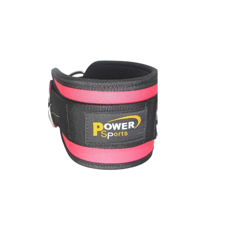 Gym Ankle Strap PINK SOLD SINGLE Cable Machine Attachment Enhance