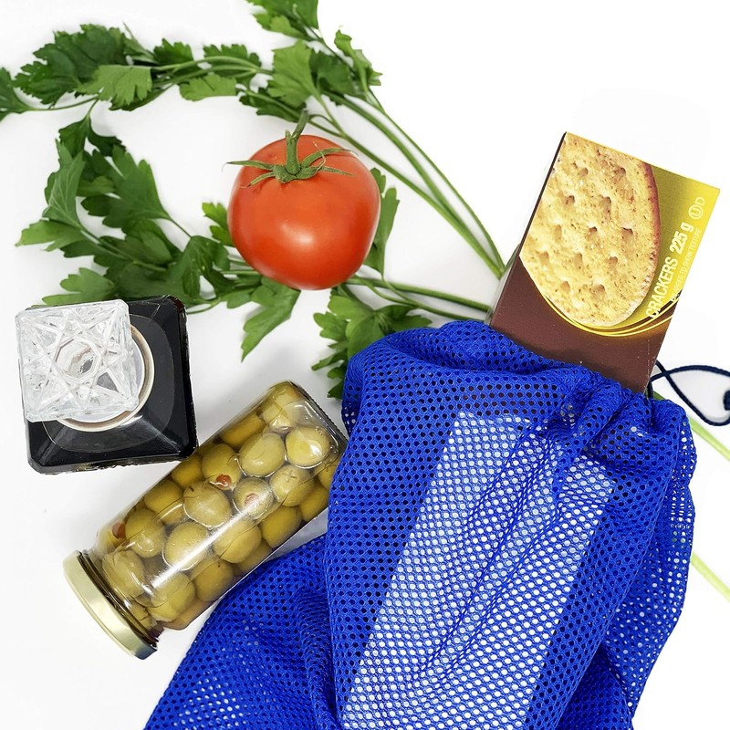 ¡EARTLIFE Set de 12 Bolsas Reutilizables para Frutas, Verduras, Juguetes