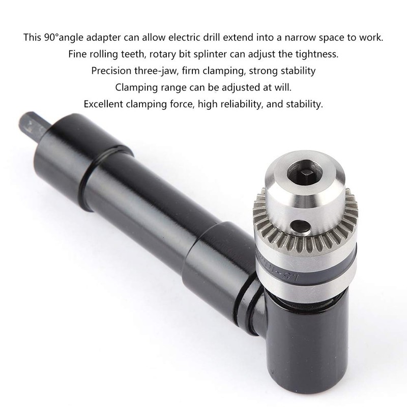 Jectse 90 Degree Angle Drill, 90 Degree Angle Drill Chuck