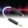 4.4mm Balanced Female to 3.5mm Stereo Male Adapter Cable Gold